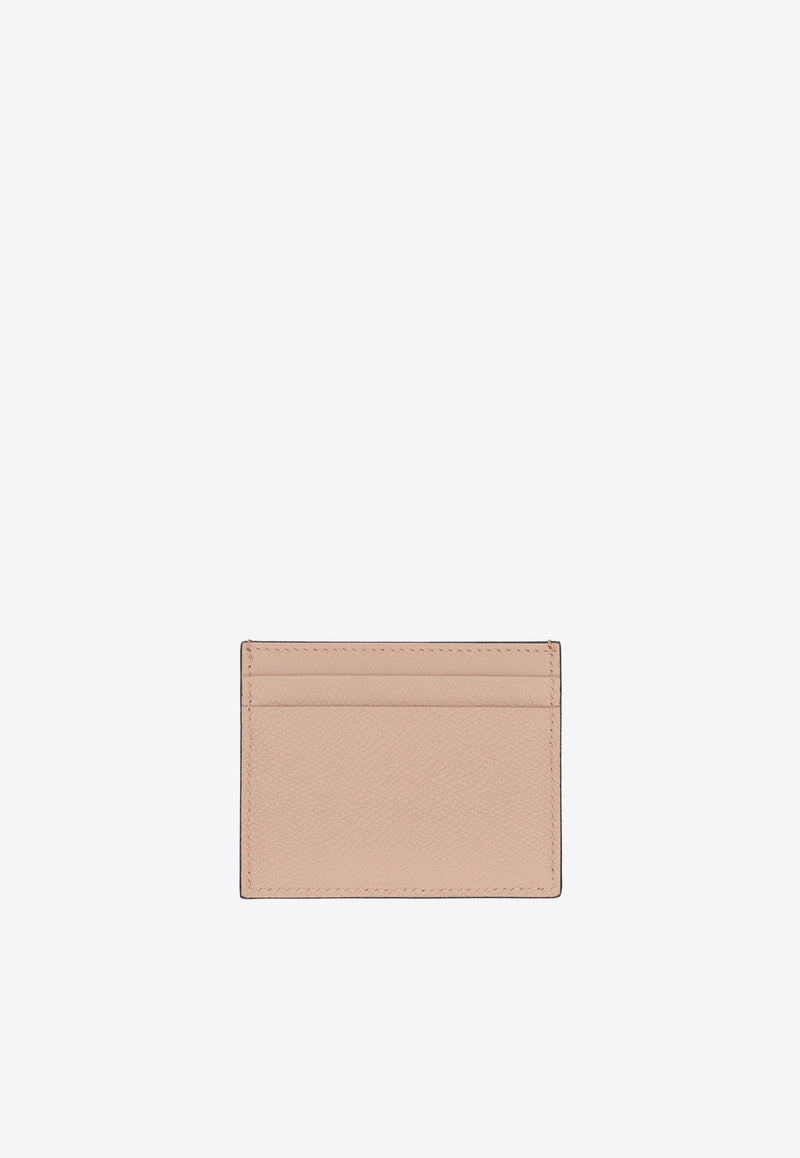 Valentino VLogo Grained Leather Cardholder 4W2P0V32SNP GF9