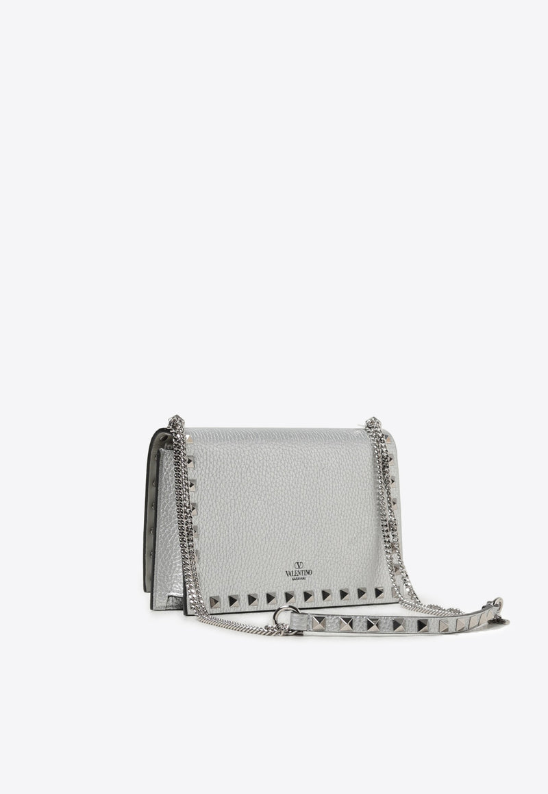 Valentino Rockstud Leather Shoulder Bag 4W2P0Y59JLW S13