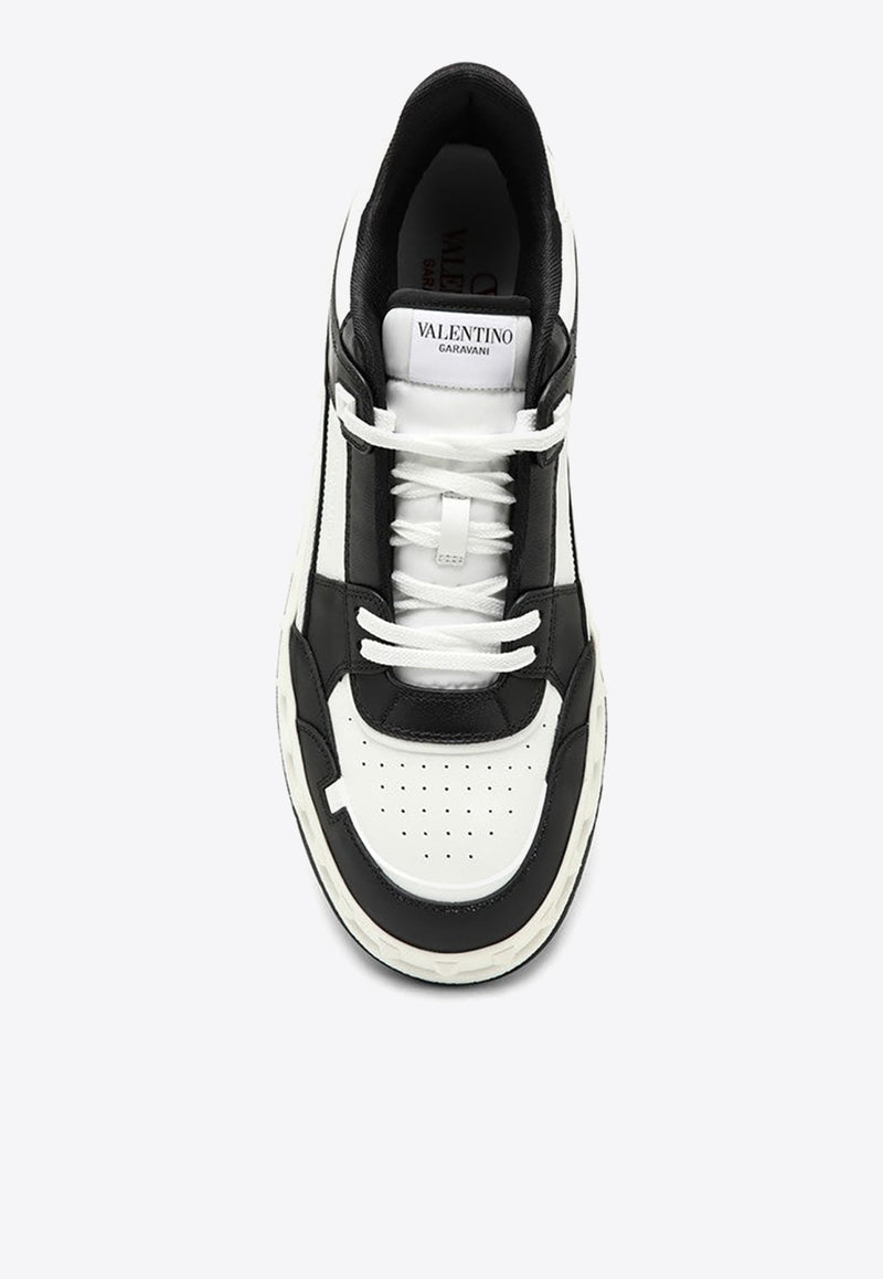 Valentino Freedots Leather Sneakers Black 4Y0S0H43RDG/O_VALE-0NI