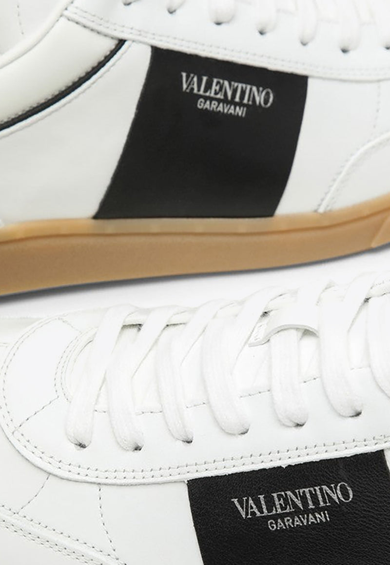 Valentino Upvillage Low-Top Leather Sneakers White 4Y0S0H77KXL/O_VALE-A01