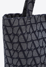 Valentino Denim Toile Iconographe Top Handle Bag Blue 4Y2B0C61QQZ/O_VALE-YDZ
