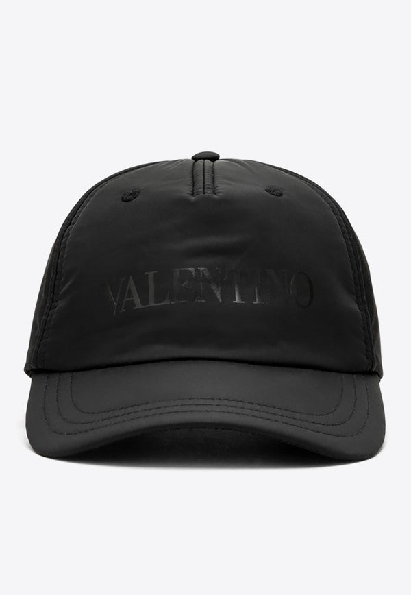 Valentino Printed Logo Baseball Cap Black 4Y2HDA10LRA/O_VALE-0NO