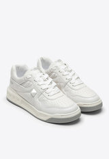 Valentino One Stud Leather Low-Top Sneakers White 4Y2S0E71NWN/O_VALE-0BO