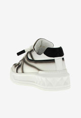 Valentino One Stud XL Low-Top Sneakers 4Y2S0G37LTQ A01 White