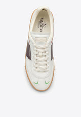 Valentino Upvillage Leather Low-Top Sneakers  White 4Y2S0H77FBE/O_VALE-YDM