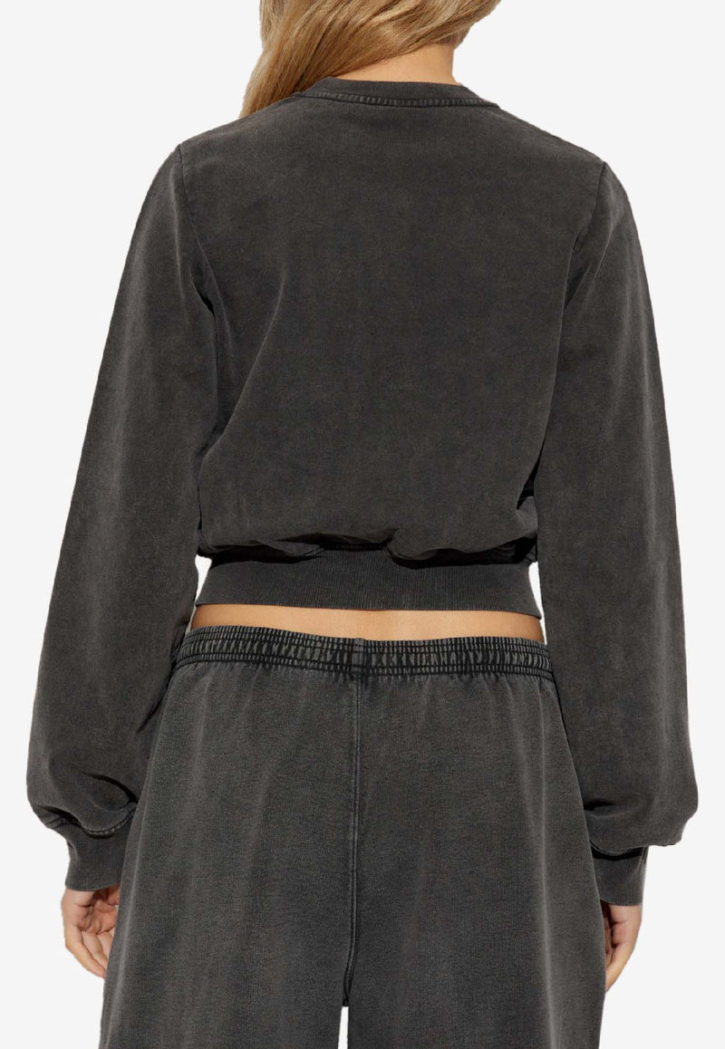 Faded Shrunken Cardigan