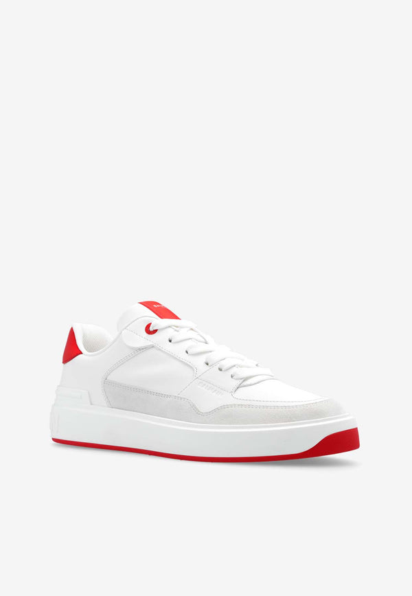 Balmain B-Court Low-Top Sneakers White BN0VI727 LVTC-GBQ