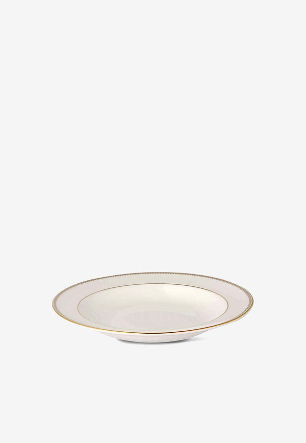 Wedgwood Vera Wang Lace Gold Soup Plate White 50146901012