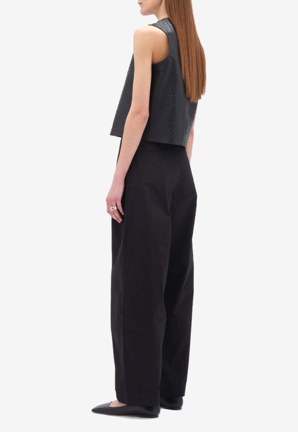 REMAIN Wide-Leg Cocoon Pants Black 501935100BLACK