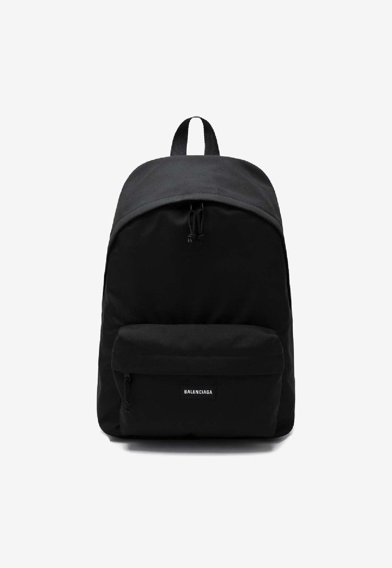 Balenciaga Explorer Logo Backpack Black 5032212VZ37/R_BALEN-1000