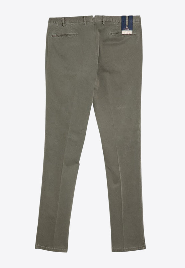 Santaniello Straight-Leg Chino Pants Green 504TDSE1229/P_SANTA-68