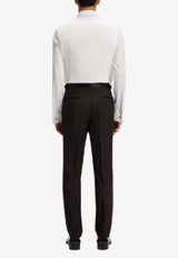 Hugo Boss Long-Sleeved Poplin Shirt White 50550334100_White_30893678