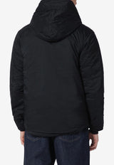 Canada Goose Lodge Label Hooded Jacket Black 5078MBNY/S_CANAD-9061