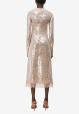 Shop Jonathan Simkhai Natalina Sequined Midi Dress for Women online at THAHAB.COM. Shop all the new season's clothing, accessories and more from the top designer brands at the best price with express delivery.