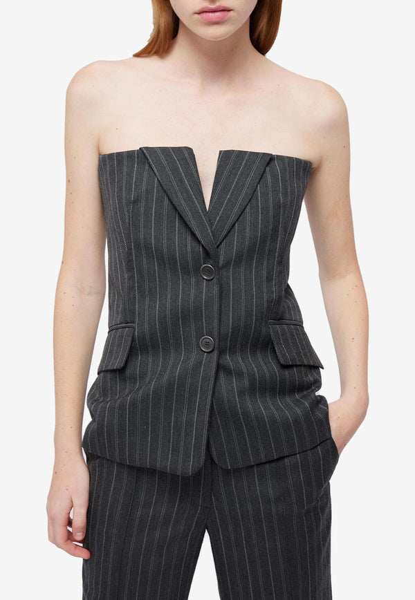 Shop Jonathan Simkhai Pinstripe Strapless Billie Top for Women online at THAHAB.COM. Shop all the new season's clothing, accessories and more from the top designer brands at the best price with express delivery.