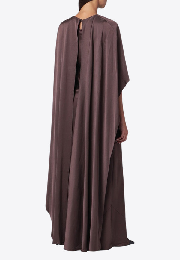 Simkhai Izel Cape Gown Brown 525-1025-QPL/R_SIMKH-CH