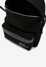 Saint Laurent City Logo Backpack Black 534968FAAVV/P_YSL-1070