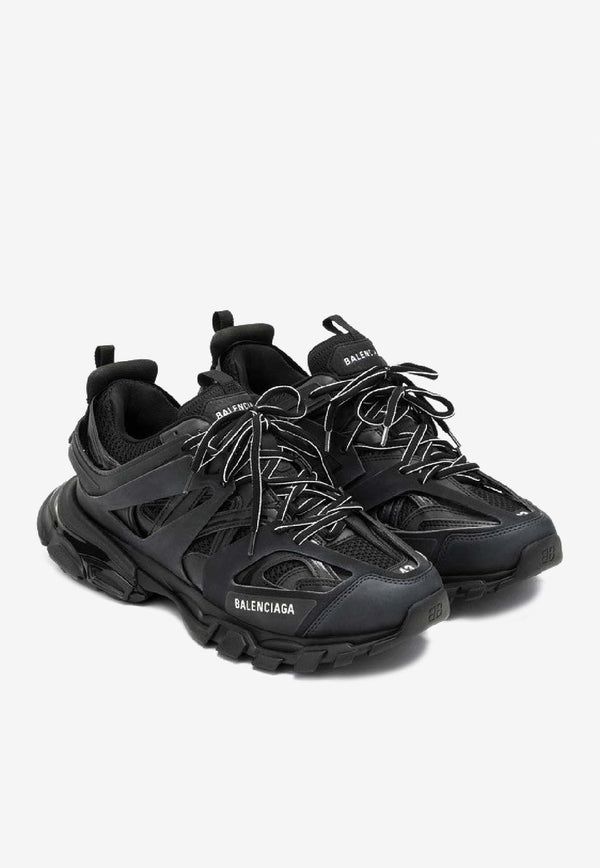 Balenciaga Track Nylon and Mesh Running Sneakers Black 542023W1GB1/R_BALEN-1000