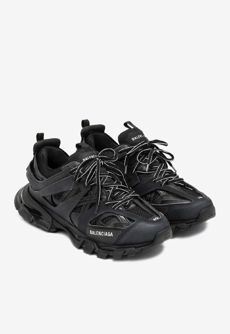 Balenciaga Track Nylon and Mesh Running Sneakers Black 542023W1GB1/R_BALEN-1000
