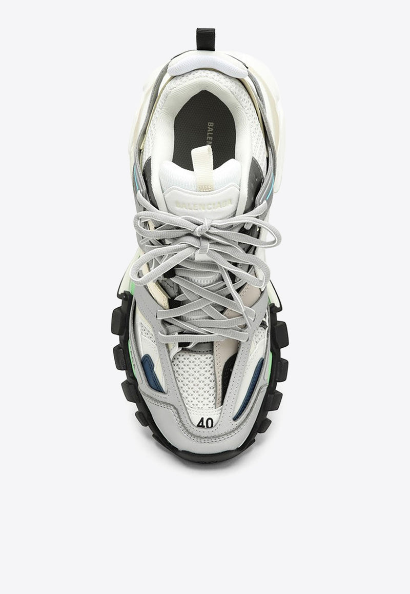Balenciaga Track Mesh and Nylon Low-Top Sneakers 542436W3AC4/O_BALEN-1243 Gray