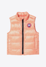 Canada Goose Kids Girls Crofton Padded Vest Pink 5472KNY/P_CANAD-1666