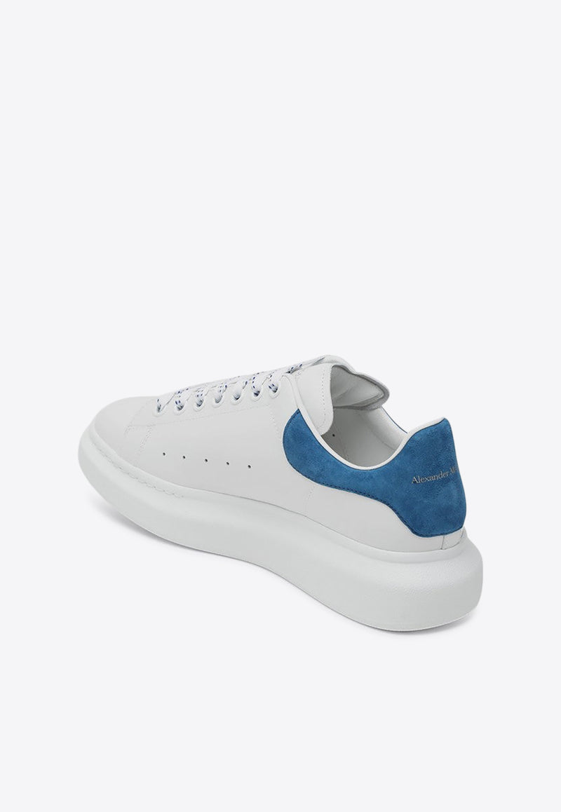 Alexander McQueen Oversize Leather Sneakers White 553680WIAIH/R_ALEXQ-9086
