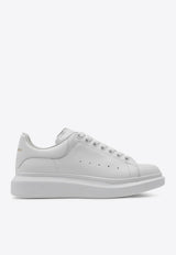 Alexander McQueen Oversized Leather Low-Top Sneakers White 553680WIEE0/Q_ALEXQ-9000