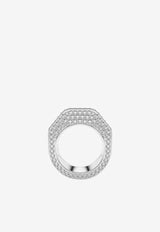 Swarovski Dextera Pavé Crystal Ring 5651367MET/M_SWARO-SIL