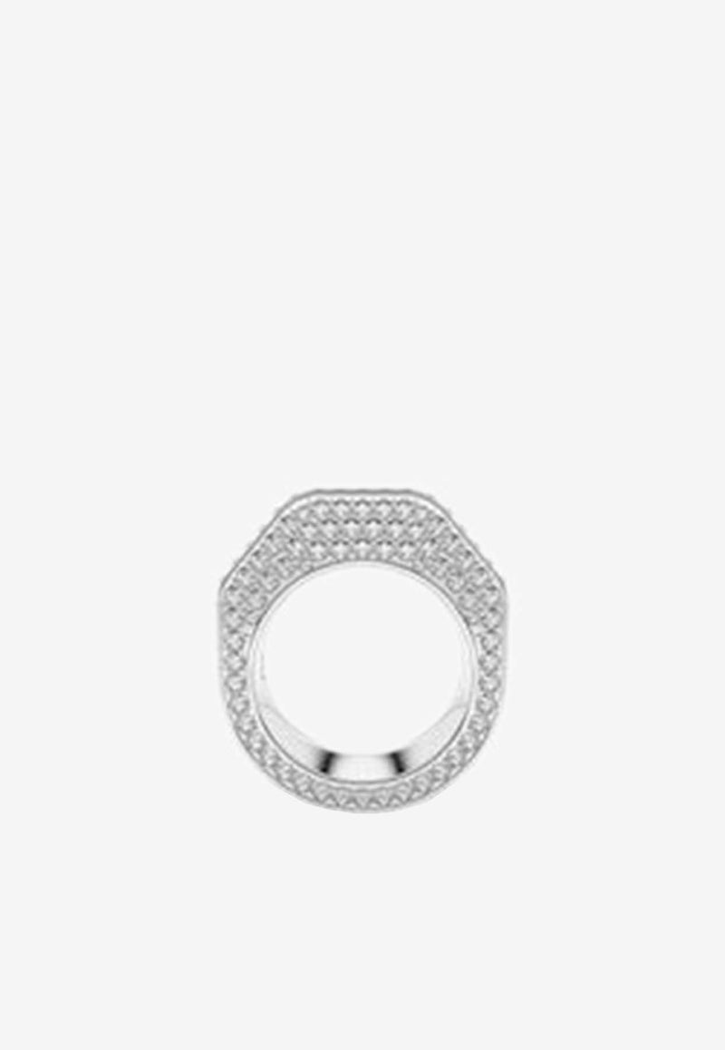 Swarovski Dextera Pavé Crystal Ring 5651367MET/M_SWARO-SIL