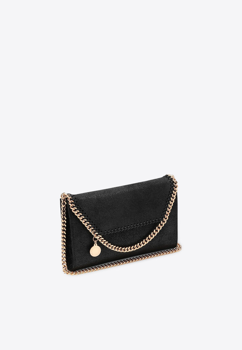 Stella McCartney Mini Envelope Crossbody Bag Black 581238W9355/Q_STELL-1000