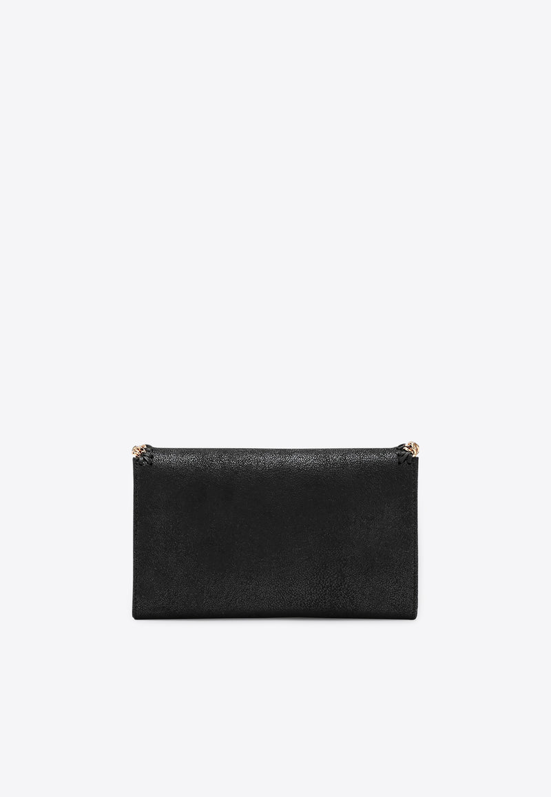 Stella McCartney Mini Envelope Crossbody Bag Black 581238W9355/Q_STELL-1000