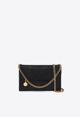 Stella McCartney Mini Falabella Crossbody Bag  Black 581238W9355/S_STELL-1000