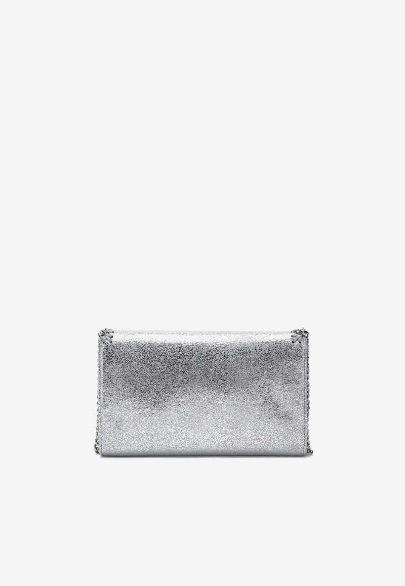 Stella McCartney Falabella Airlite Crossbody Bag Silver 581238WP0301/S_STELL-8101