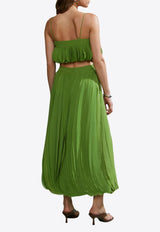 AMUR Sonia Ruffled Top Green 58215183_GREEN