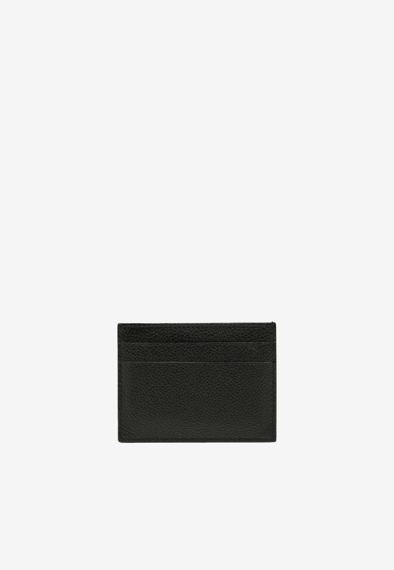 Balenciaga Logo Print Cardholder in Calf Leather 5943091IZI3/P_BALEN-1090 Black