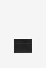 Balenciaga Logo Print Grained Leather Cardholder Black 5943091IZI3/S_BALEN-1090