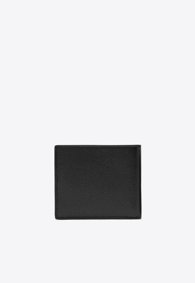 Balenciaga Cash Square Bi-Fold Leather Wallet 5945491IZI3/O_BALEN-1090 Black