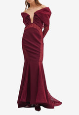Off-Shoulder Mermaid Dress