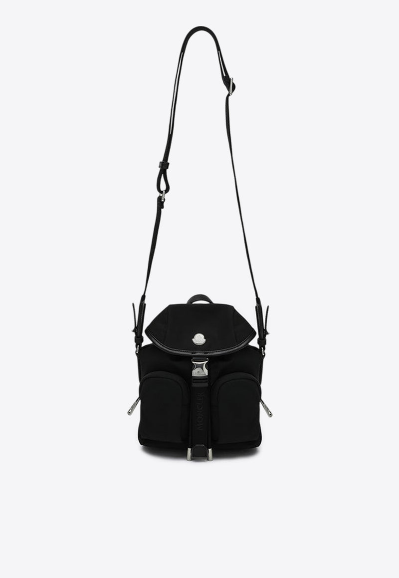 Moncler Mini Trick Buckle Strapped Backpack Black 5A000-03M3873/Q_MONCL-999