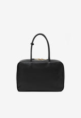 Miu Miu Beau Leather Top Handle Bag Black 5BB117MON2CRW/R_MIU-F0002