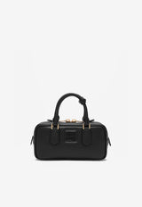 Miu Miu Arcadie Leather Top Handle Bag Black 5BB142OONACR3/R_MIU-F0002