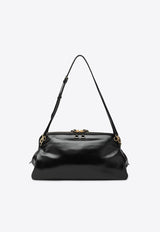 Miu Miu Glossy Leather Shoulder Bag  5BF129OOO2IEO/R_MIU-F0002