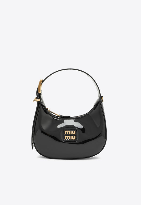 Miu Miu Leather Hobo Shoulder Bag 5BP084OOO069/O_MIU-F0002