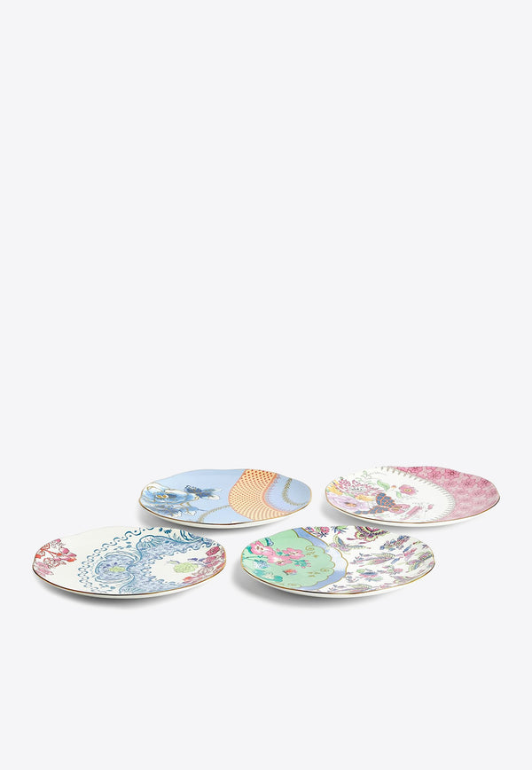 Wedgwood Butterfly Bloom Plates - Set of 4  Multicolor 5C107800053