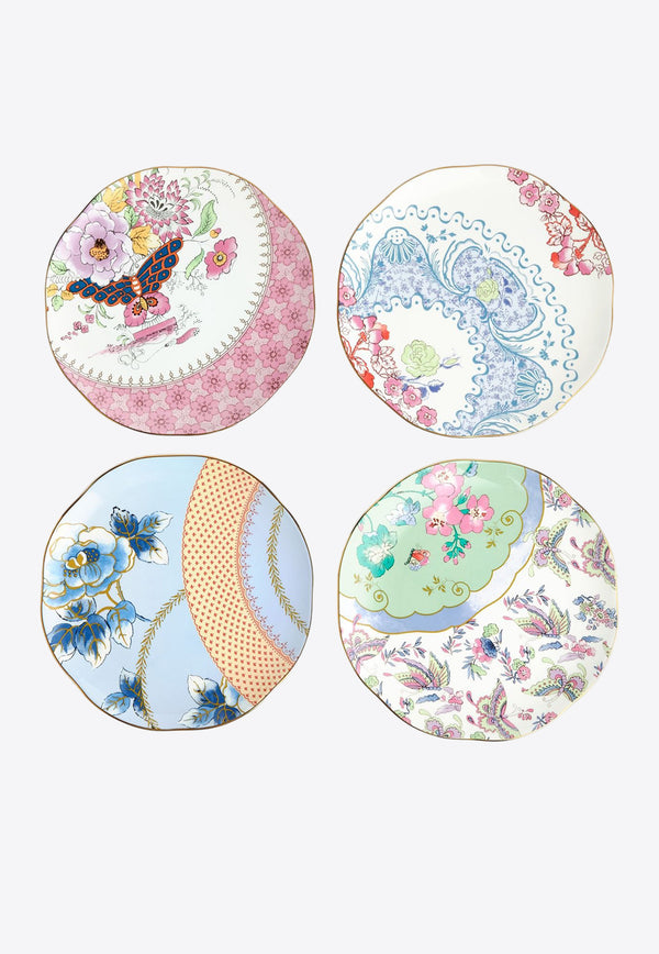 Wedgwood Butterfly Bloom Plates - Set of 4  Multicolor 5C107800053