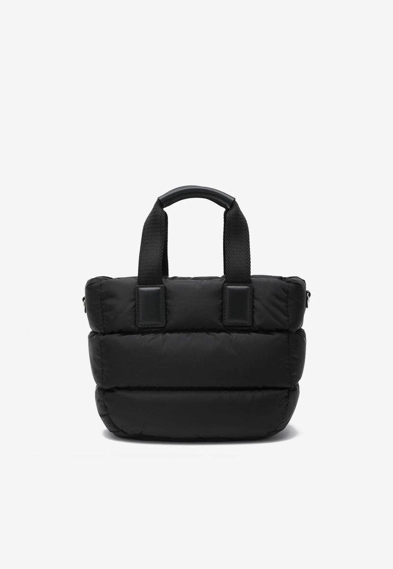Moncler Small Caradoc Padded Tote Bag Black 5D00009M6275/R_MONCL-999