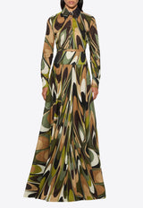 Pucci Onde Print Long-Sleeved Shirt Multicolor