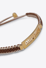 Miu Miu Braided Cord Bracelet  Multicolor 5IB7822IHJ/S_MIU-F05D8