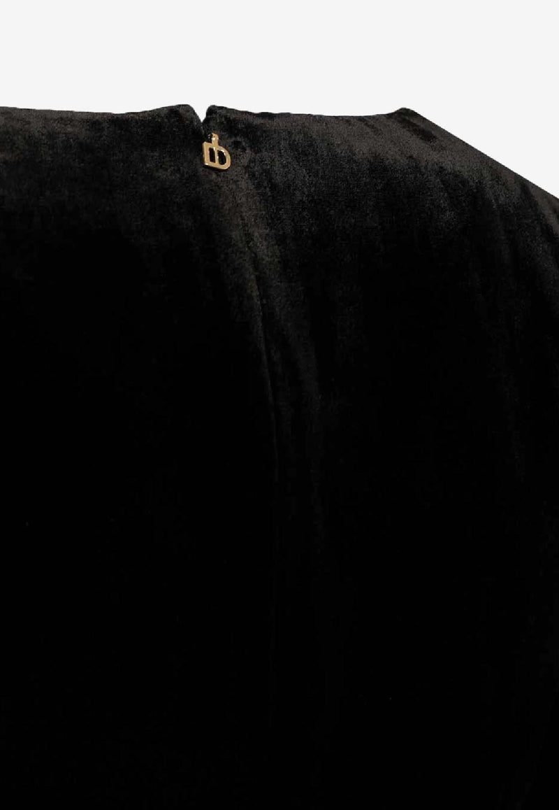 Raquel Diniz New Ioanna Velvet Maxi Dress Black 5L03082 NUV0002 00000_999_BLACK