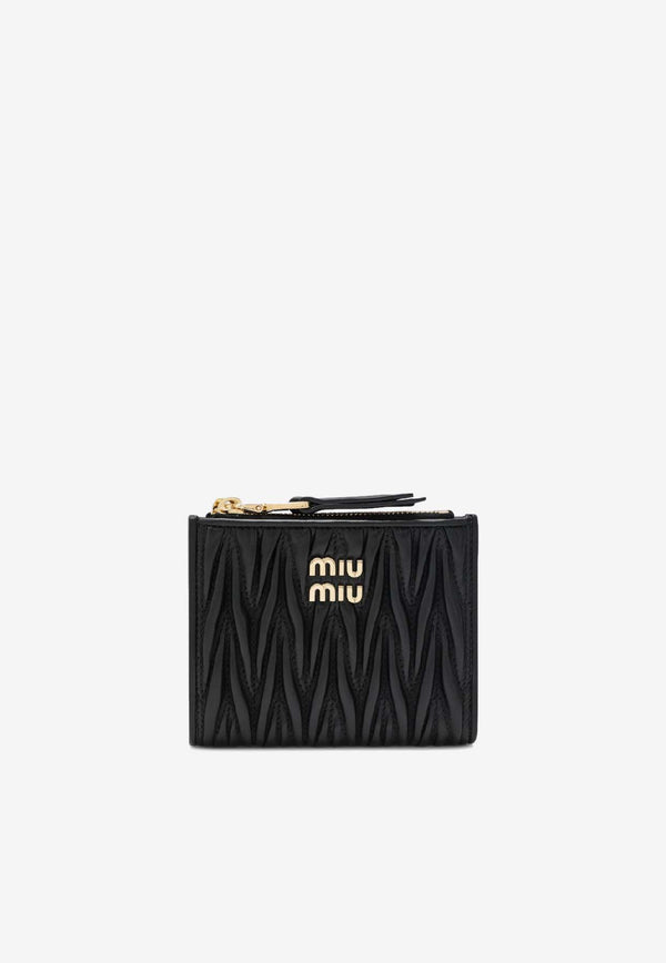 Miu Miu Matelassé Nappa Wallet  5ML024AFPP/R_MIU-F0002